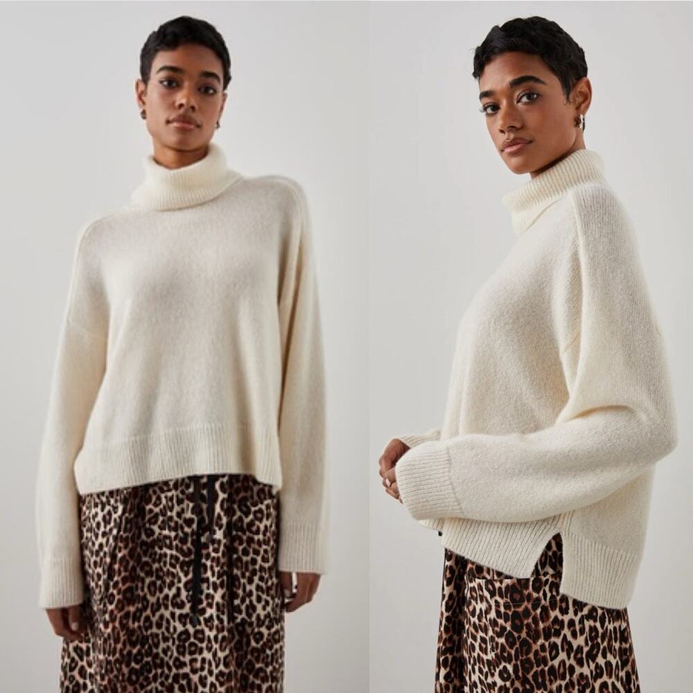 Rails | NWOT! Estelle Cashmere Silk Sweater In Cream Size: Large